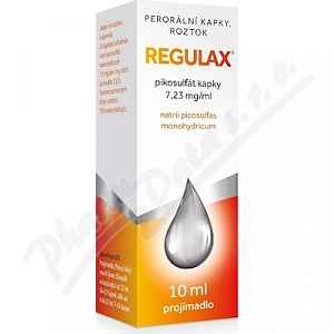 Regulax Pikosulfat kapky kapky 1 x 10 ml/ 75 mg
