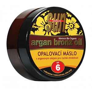 SUN Bronz OPALOVACÍ MÁSLO OF6 s argan.olejem 200ml