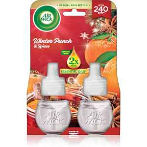 Air Wick Winter Punch&Spices náplň do elektrického difuzéru 2x19 ml