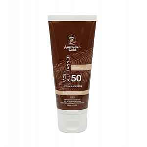 Australian Gold SPF 50 Faces Selftanner opalovací pleťové mléko 88 ml