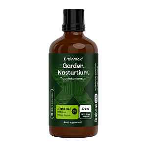 BrainMax BrainMax® Nasturtium Alcohol Free Tincture, 10:1 Extract, 100 ml