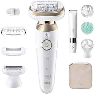 Braun Silk-épil 9 Flex SkinSpa 9-481 3D epilátor s plně flexibilní hlavou pro mokré i suché holení 1 ks
