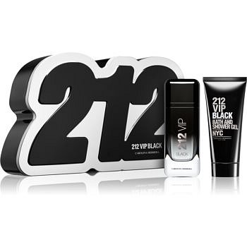 Carolina Herrera 212 VIP Black dárková sada X. pro muže