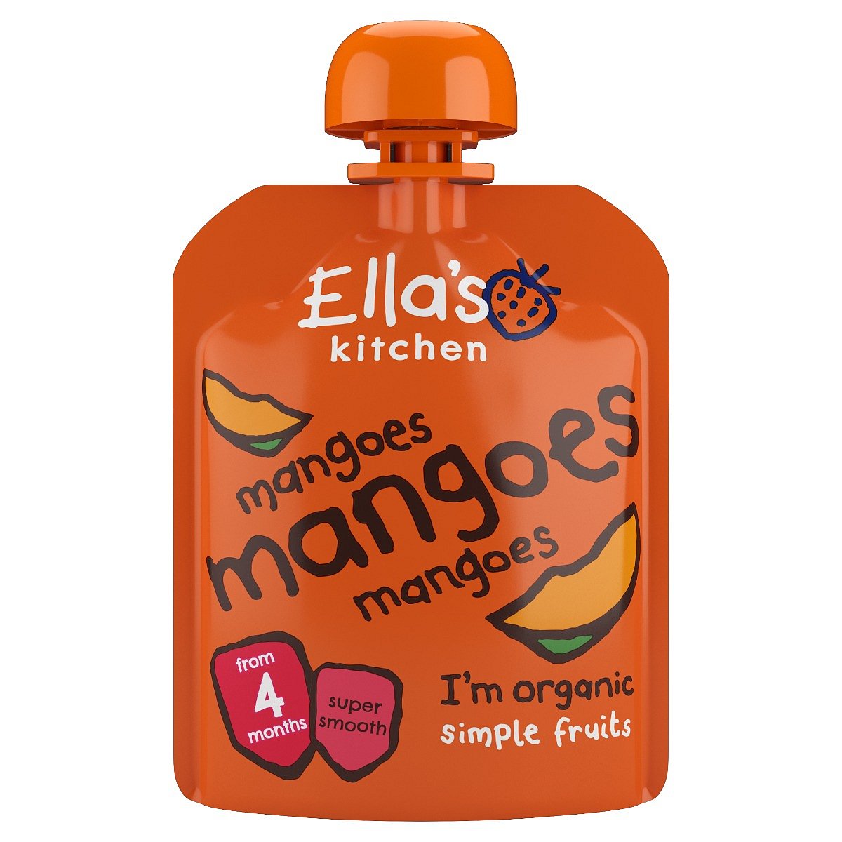 Ellas Kitchen BIO Mangová svačinka kapsička 70 g