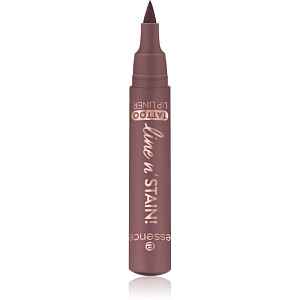 essence line n' STAIN! konturovací tužka na rty odstín 03 Make A Mauve 2.5 ml