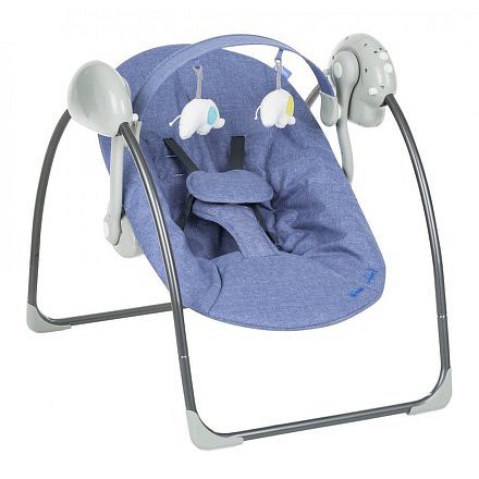 GMINI Elektronické lehátko Abel DENIM