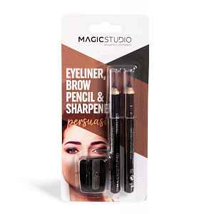 Magic Studio Tužka na oči a na obočí + ořezávátko sada