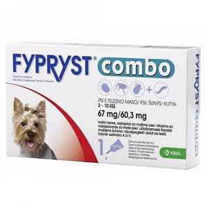 FYPRYST combo Spot On pro psy 2-10kg