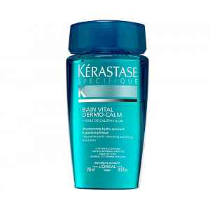 Kérastase šampon pro citlivou vlasovou pokožku pro normální až smíšené vlasy Bain Vital Dermo-Calm (Hypoallergenic Hydra-Soothing Shampoo) 250 ml