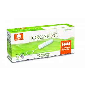 Menstruační tampony z biobavlny SUPER PLUS 16 ks