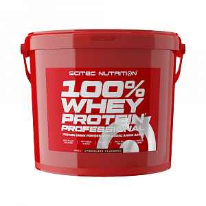 100% Whey Protein Professional 5000g - čokoláda, cookies cream
