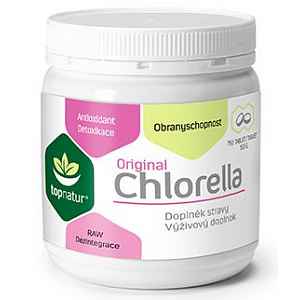 Chlorella TOPNATUR 200mg tbl.750