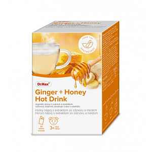 Dr. Max Ginger + Honey Hot Drink 20 sáčků