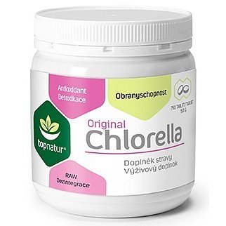 Chlorella TOPNATUR 200mg tbl.750