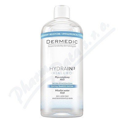 Dermedic Hydrain3 Hialuro Micelární voda 500ml