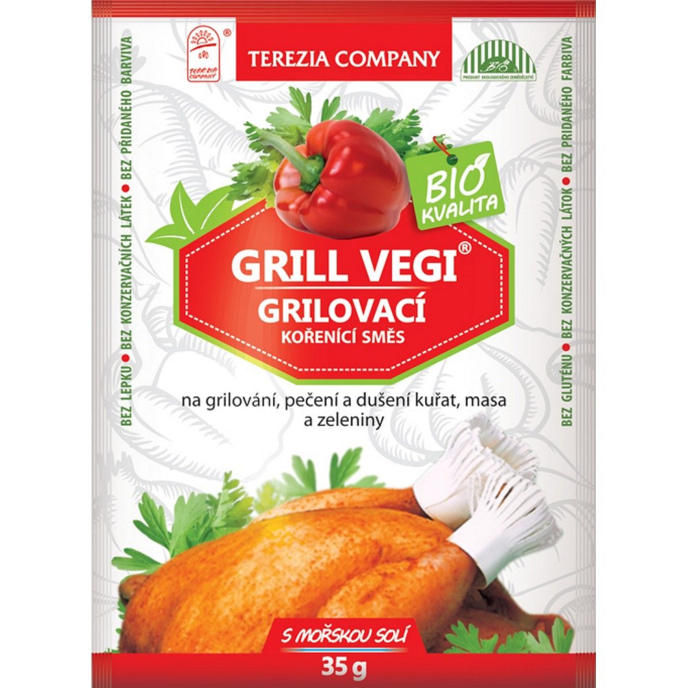 Grill Vegi Bio grilovací koření 35 g