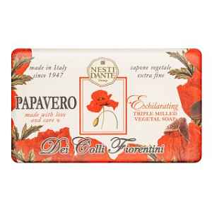 Nesti Dante Dei Colli Fiorentina mýdlo Triple Milled Vegetal Soap Papavero 250 g