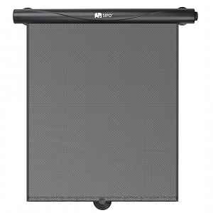 SIPO Sluneční clona roleta, 2ks, černá