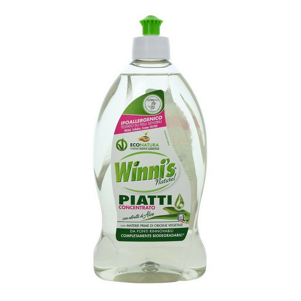 WINNI´S Piatti Aloe Vera – hypoalergenní mycí prostředek na nádobí 500 ml