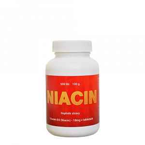 Niacin tablety 500