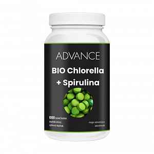 ADVANCE Chlorella + Spirulina BIO 1000 tablet