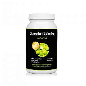 ADVANCE Chlorella + Spirulina BIO 1000 tablet