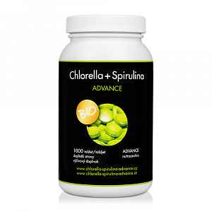 ADVANCE Chlorella + Spirulina BIO 1000 tablet