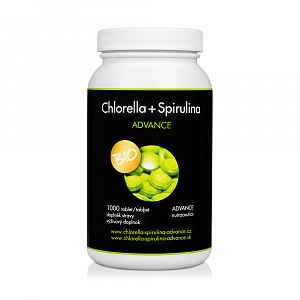 ADVANCE Chlorella + Spirulina BIO 1000 tablet