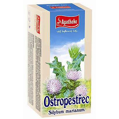 Apotheke Ostropestřec mariánský čaj 20x2g n.s.