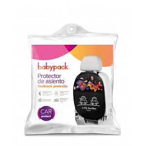 Babypack Organizér/ochrana sedadla,černý