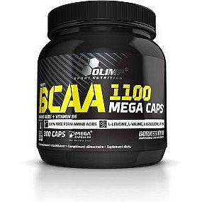 BCAA Mega Caps, Olimp, 300 kapslí