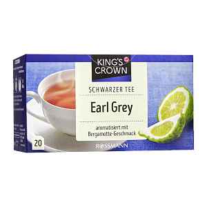 King's Crown Černý čaj Earl grey 35 g