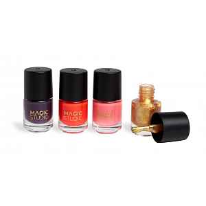 Magic Studio Colorful sada laků na nehty 4x3,2 ml