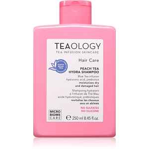 Teaology Peach Tea Hydra Shampoo hydratační šampon pro posílení poškozených vlasů 250 ml