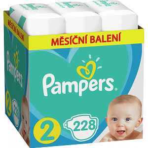 PAMPERS Active Baby jednorázové pleny vel. 2, 228 ks, 4-8 kg