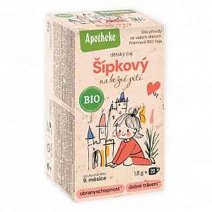 APHOTEKE Čaj dětský šípkový na běžné pití BIO 20 sáčků