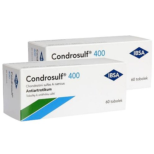 Condrosulf 400, 2x60 tobolek