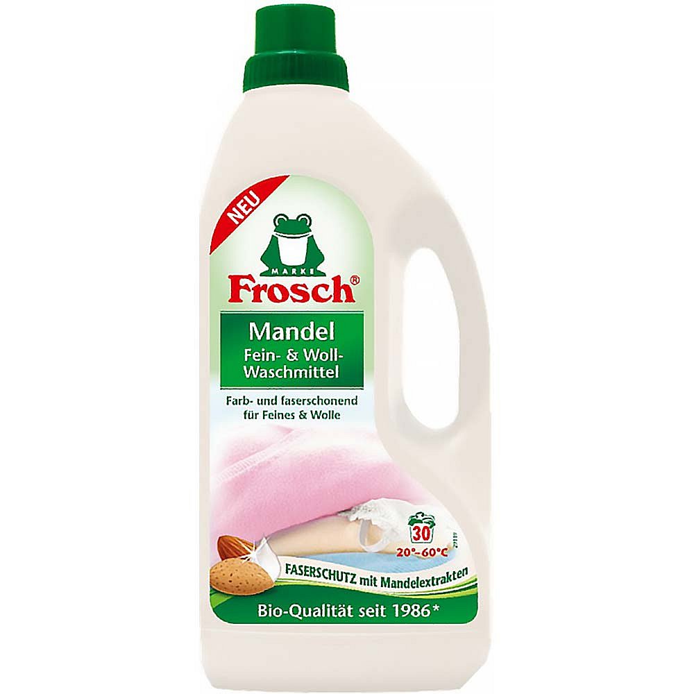 FROSCH EKO Prací prostředek na vlnu a jemné prádlo Mandle 1500 ml