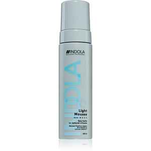 Indola Light Mousse pěna na vlasy pro přirozenou fixaci 200 ml
