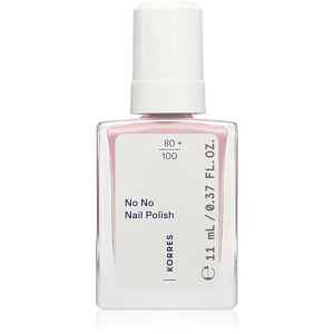 Korres No No Nail Polish pečující lak na nehty odstín 17 Creamy Pink 11 ml