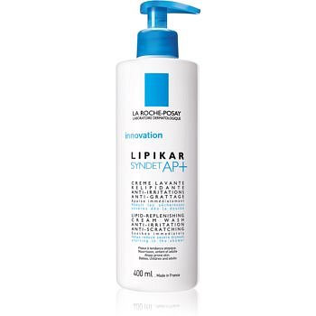 La Roche-Posay Lipikar Syndet AP+ čisticí krémový gel proti podráždení a svědění pokožky  400 ml