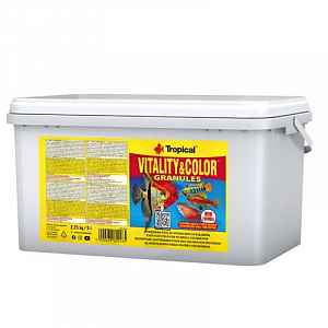 Tropical Vitality&Color Granules 5l/2,75kg granulované krmivo s vyfarbujúcim a vitalizu