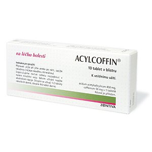 Acylcoffin tablety 10