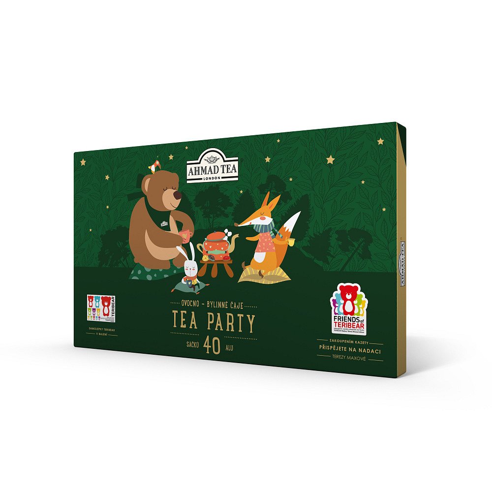 AHMAD TEA Tea Party ovocné čaje 40 sáčků