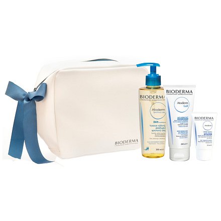 BIODERMA Atoderm Mléko 200ml+Krém na ruce 50ml+Sprchový olej 200ml
