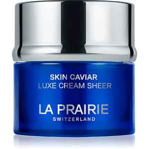 La Prairie Skin Caviar Luxe Cream Sheer luxusní zpevňující krém s vyživujícím účinkem inovace 50 ml