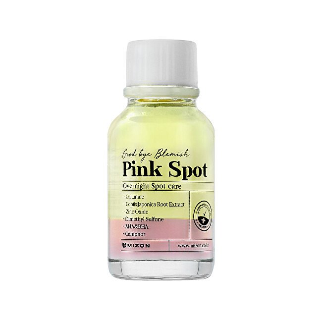 Noční sérum s pudrem proti akné Pink Spot Good Bye Blemish (Overnight Spot Care) 19 ml