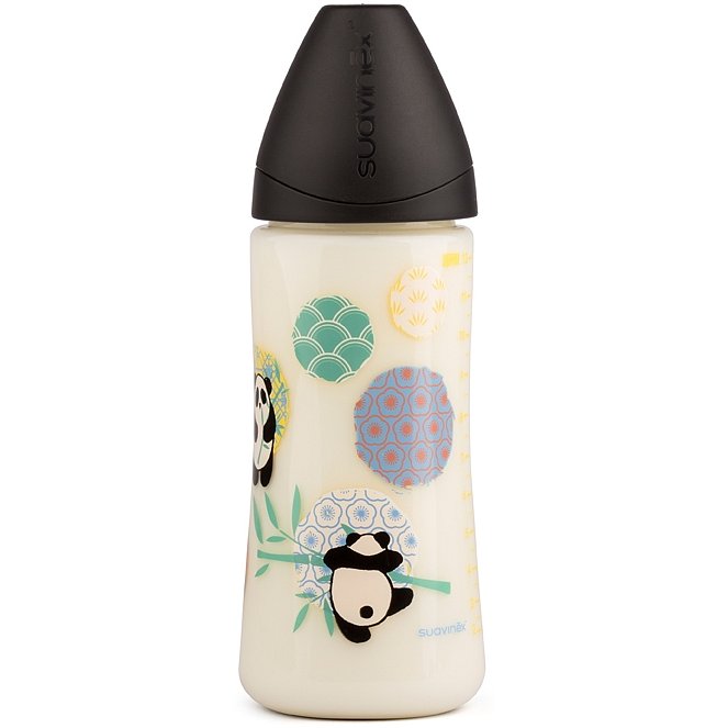 SUAVINEX Láhev 360 ml S T2L – modrá panda