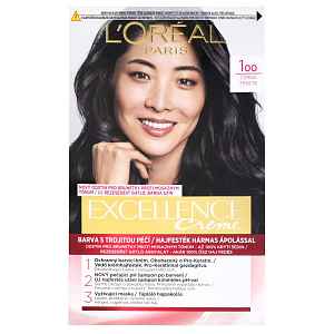 L'Oréal Paris Excellence permanentní barva na vlasy černá 100