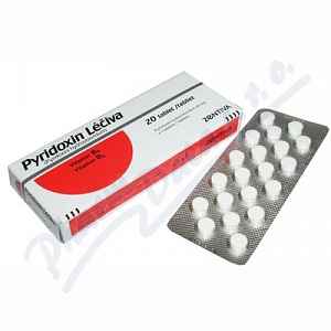 Pyridoxin tablety 20 x 20 mg Léčiva